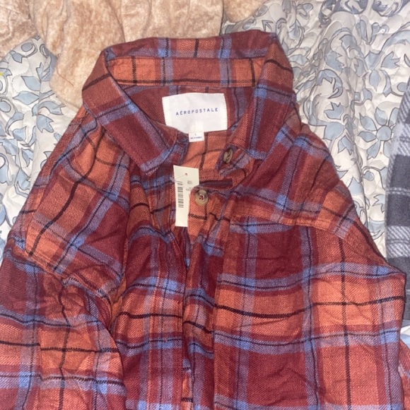 Cropped flannel - Picture 2 of 5